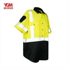 Hi vis reflective uniform  t-shirt custom